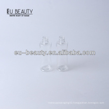 PET clear plastic bottle 65 ml for lotion / cream